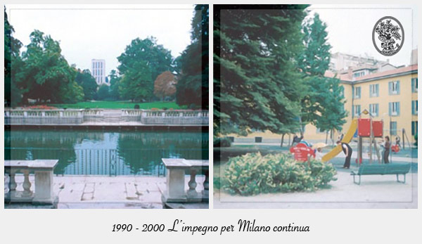 1990-2000 Orticola di Lombardia e l'impegno per Milano